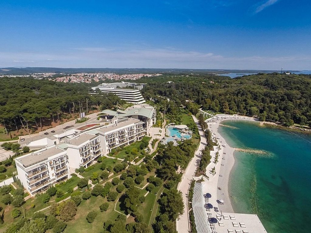 Albergo Monte Mulini Hotel e Suites in Rovigno per le vacanze lusso al mare a Rovigno in Istria in Croazia