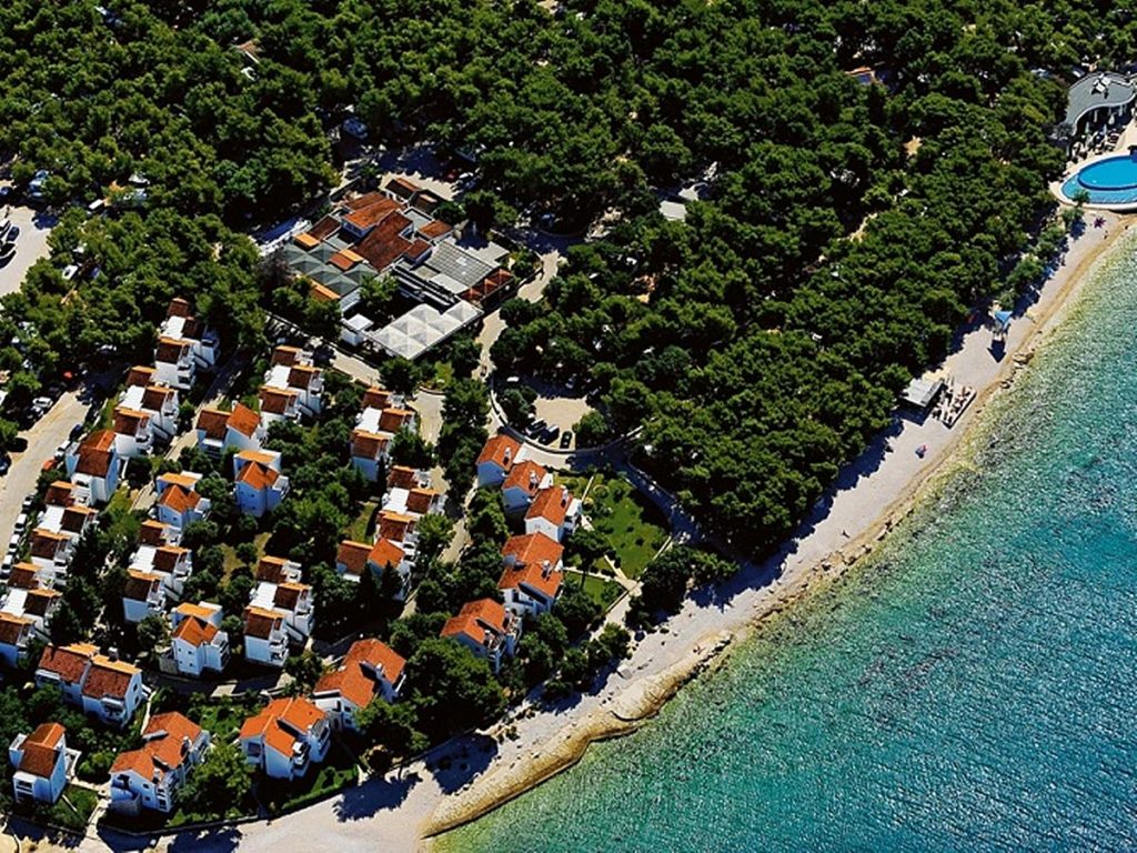 Gli appartamenti Villas Kornati in Sebenico per le vacanze famiglie al mare a Sebenico in Dalmazia in Croazia