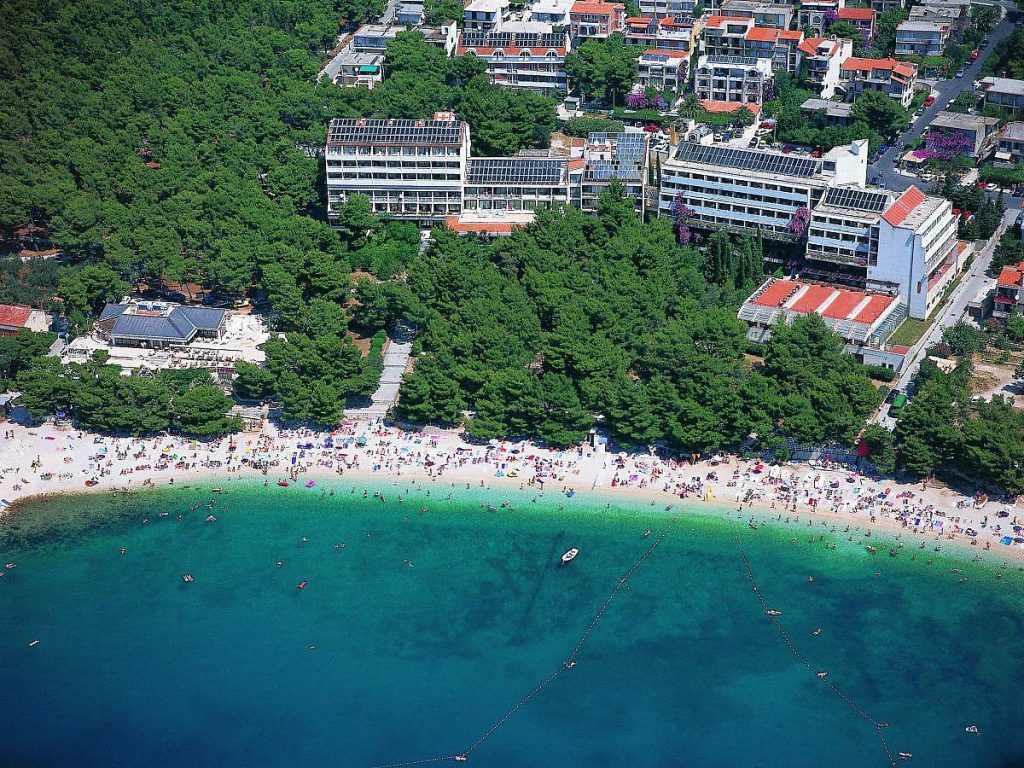 L' albergo Biokovka in Makarska per le vacanze al mare a Makarska in Dalmazia in Croazia