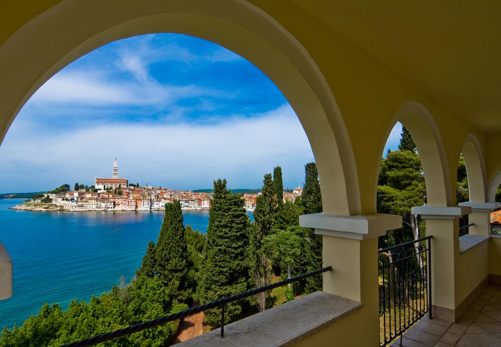 Gli alberghi in Rovigno per le vacanze al mare a Rovigno in Istria in Croazia
